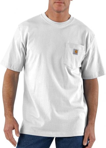 Carhartt Men's Loose Fit Heavyweight Short-Sleeve Pocket T-Shirt - Image 2
